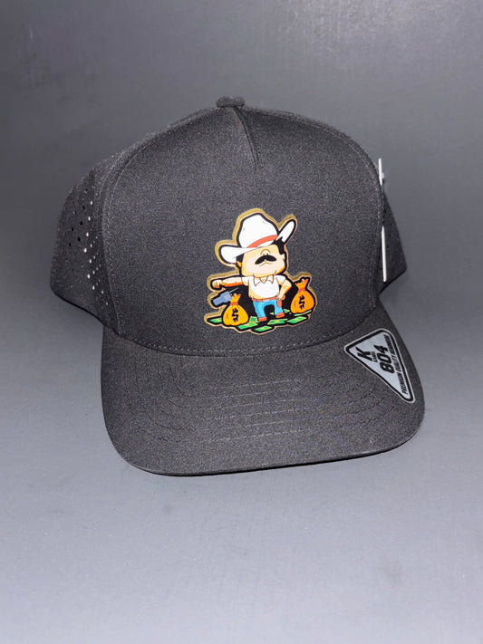 El señor del sombrero con dinero